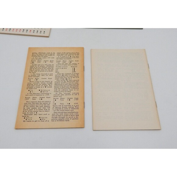 AutoBridge Play-Yourself Bridge Game PGA Advanced Set 1957 By Actual Play - Picture 7 of 10